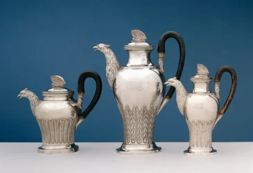 Drei Teekannen, 1811-20